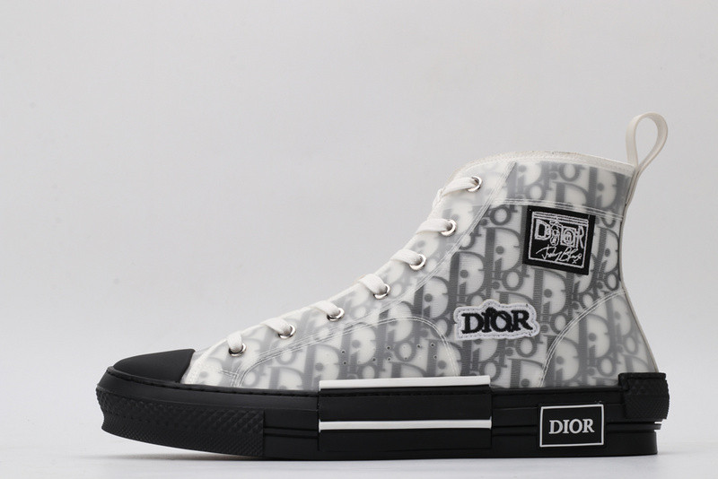 D*or b23 oblique high top sneaker
