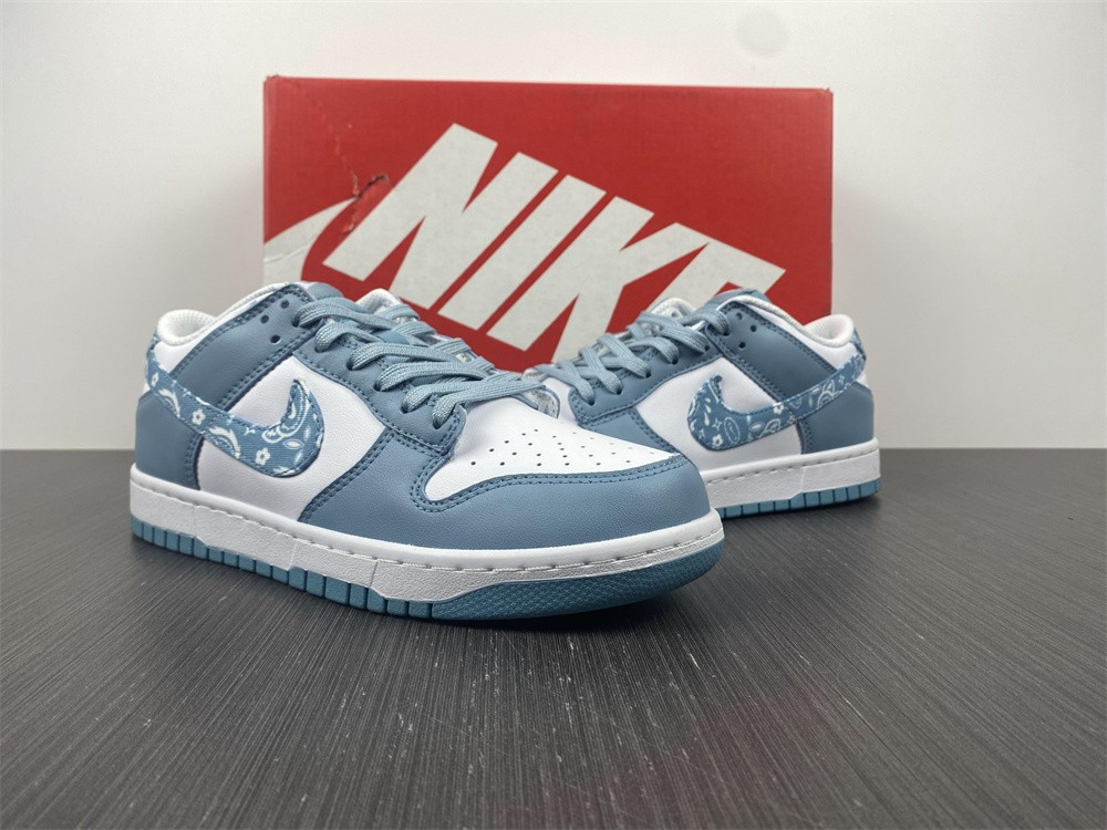 nike dunk low blue paisley wmns dh4401-101