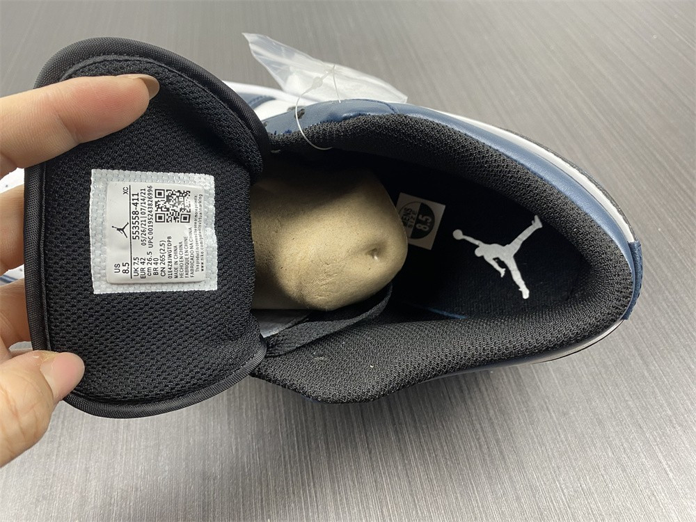 jordan 1 low dark teal - 553558-411