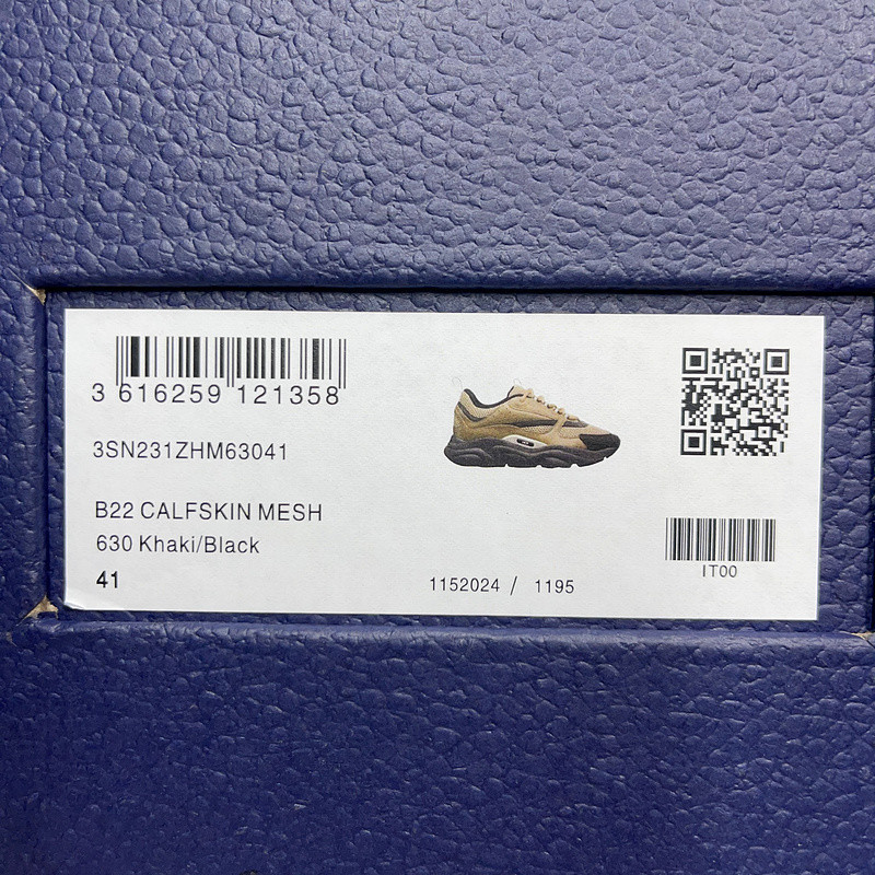 D*or homme b22 trainer sneaker