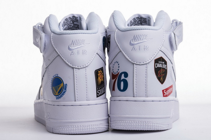 nike air force 1 mid nba white aq8017-100