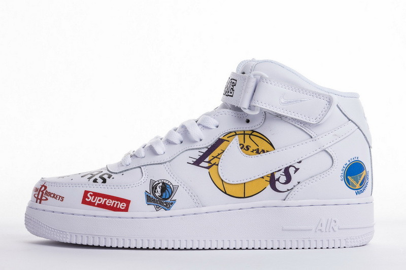 nike air force 1 mid nba white aq8017-100