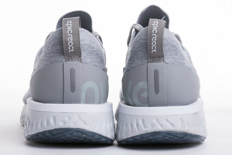 nike epic react flyknit wolf grey aq0067-002