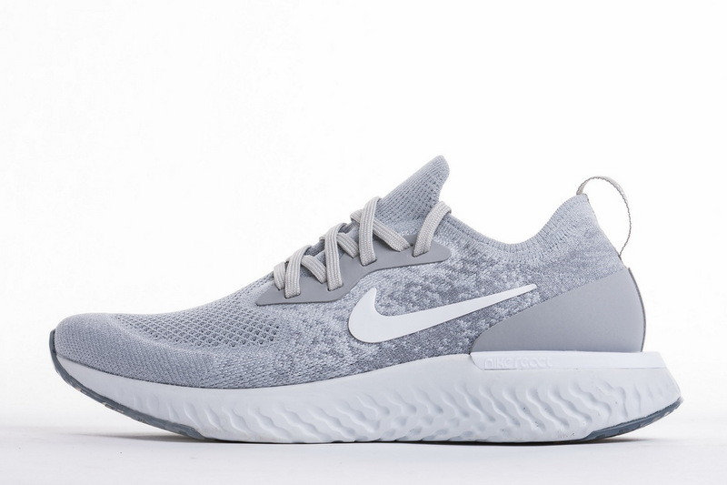 nike epic react flyknit wolf grey aq0067-002