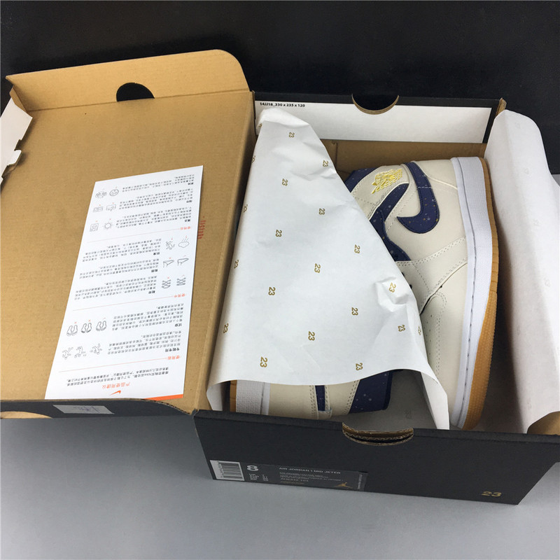 air jordan 1 retro mid jeter ah6342-104