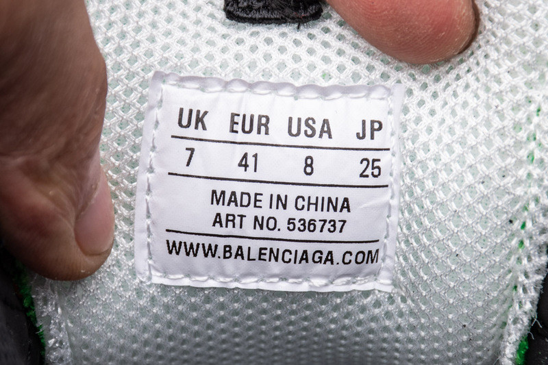 Ba*len*cia*ga triple s neon gry/green