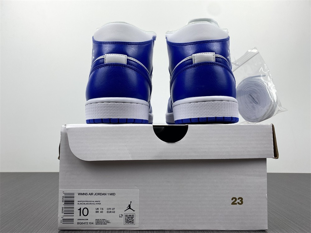 jordan 1 mid kentucky blue (w) - bq6472-104