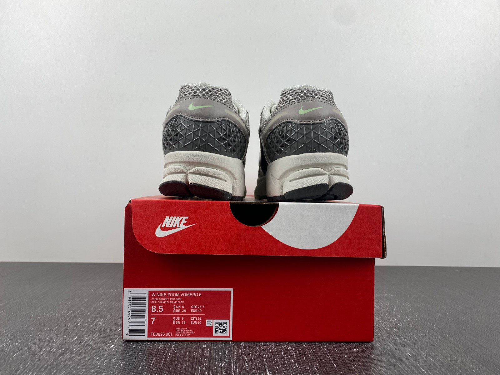 nike zoom vomero 5 cobblestone light stone fb8825-001