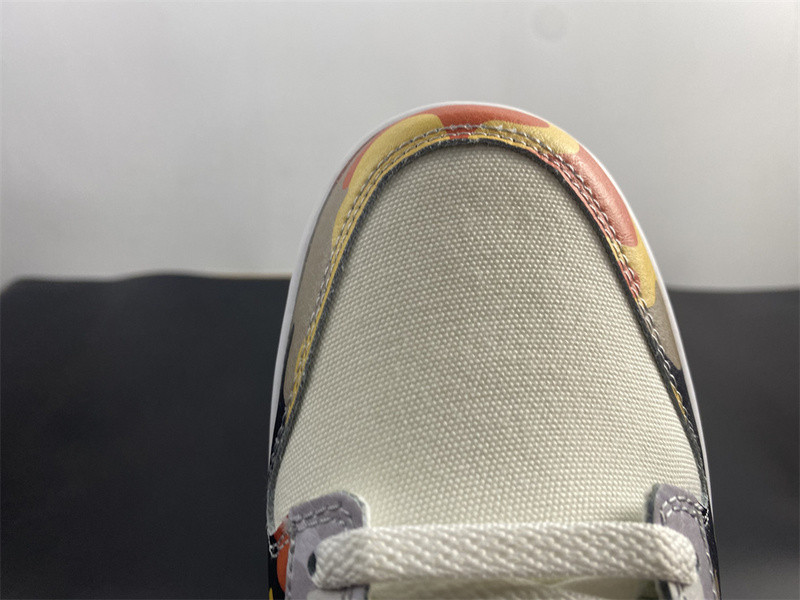 nike dunk low se sail multi-camo - dh0957-100