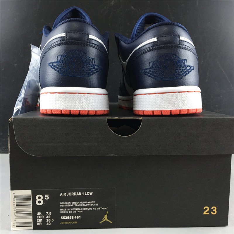 jordan 1 low obsidian ember glow 553558-481